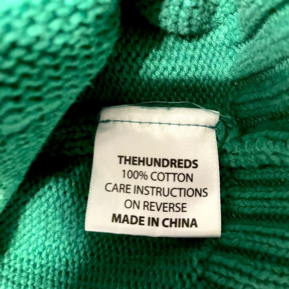 The Hundreds Centennial V-Neck Varsity Sweater Sz S - Picture 14 of 14